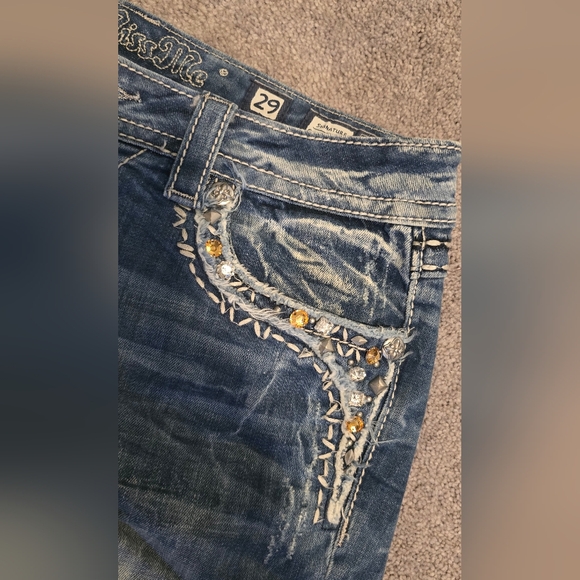 Miss me cuffed capri - Picture 2 of 5